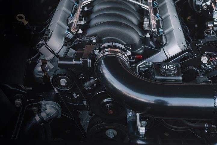 turbocharger hose in automotive vehicle